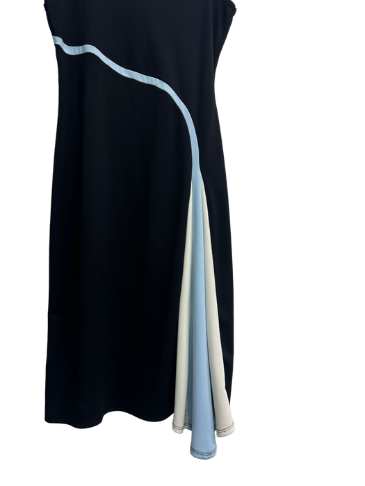 S y2k BCBG blue stripe midi