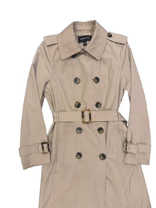 S 90s London Fog classic trench