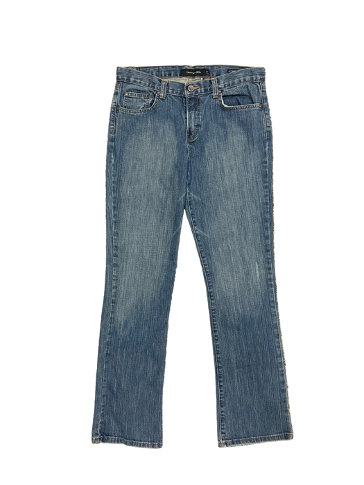 8 90s Calvin Klein low rise bootcut jeans