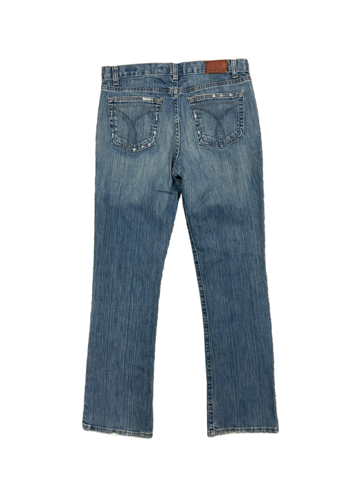 8 90s Calvin Klein low rise bootcut jeans