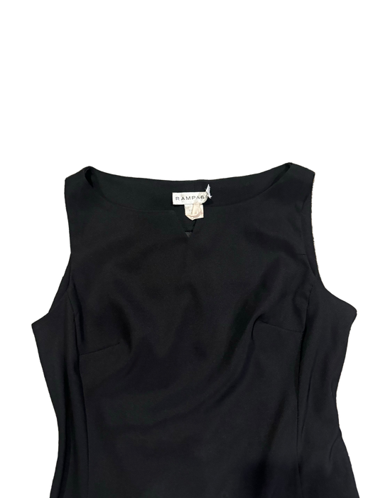 XS/S 90s Rampage black shift dress