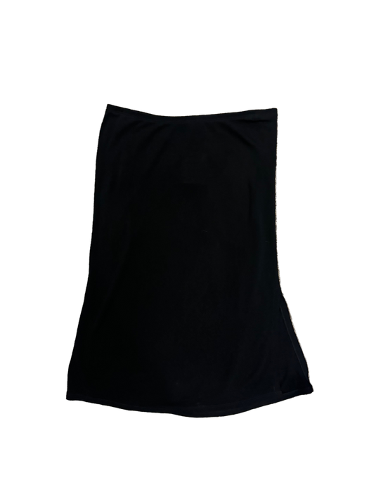 S/M 90s bebe slinky black skirt