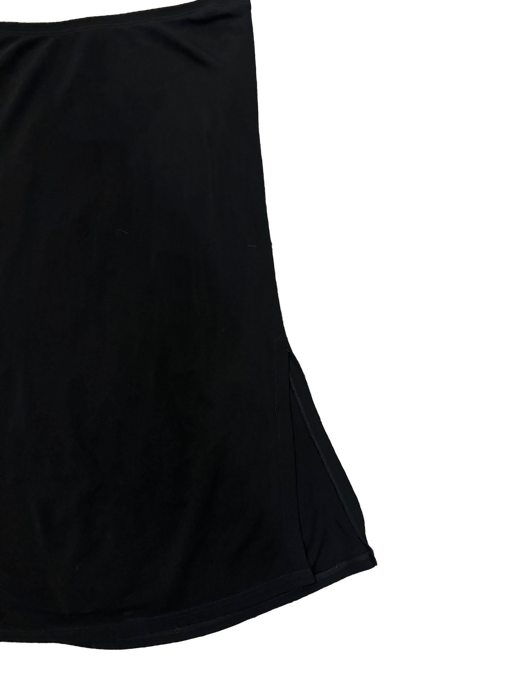 S/M 90s bebe slinky black skirt