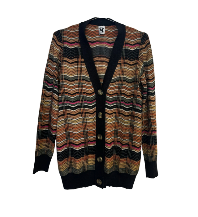 M vintage chevron cardigan