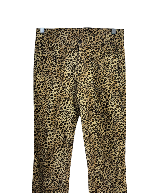S Y2k Amigas Cheetahs Flare Pants