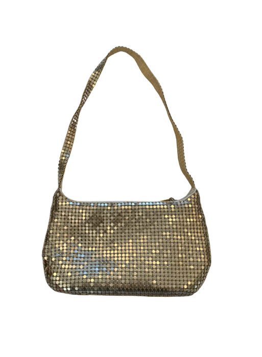 Y2k gold  chainmail bag- AS IS