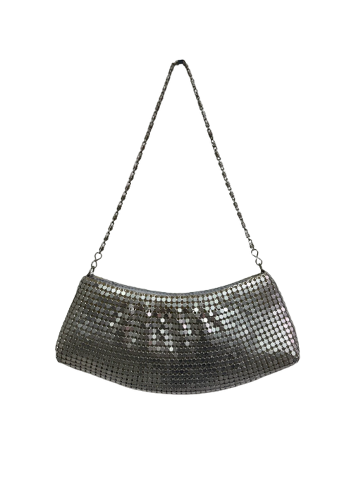 Y2k Silver Mesh Mini Purse