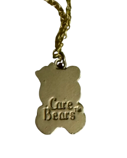 Vintage care bear necklace