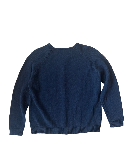 S vintage black beaded cardigan