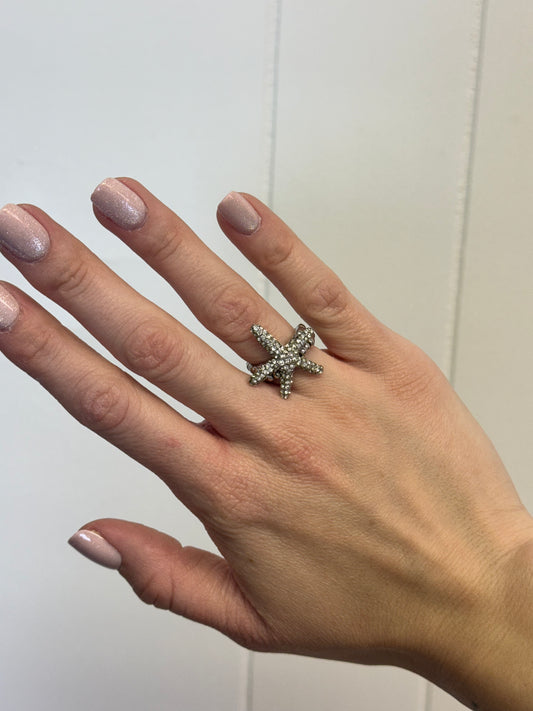 y2k stretchy starfish ring