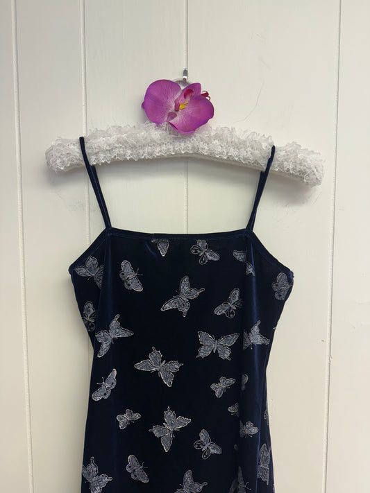S y2k butterfly mini dress