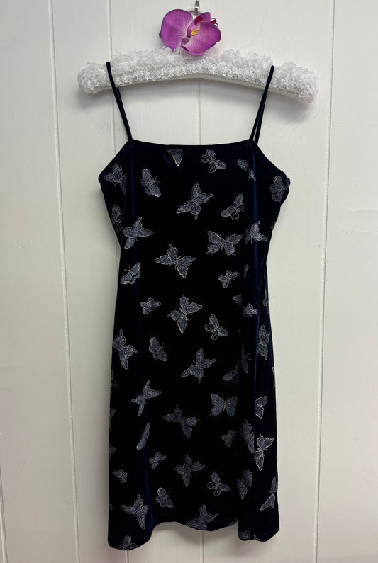 S y2k butterfly mini dress
