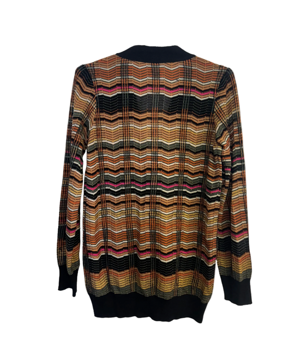 M vintage chevron cardigan