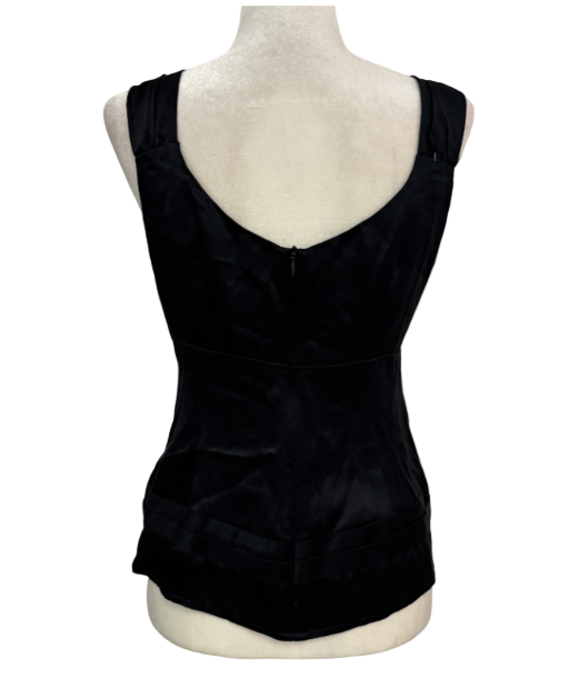 M Black Embellished Tank