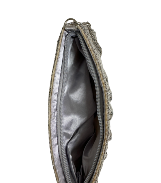 Y2k Silver Mesh Mini Purse